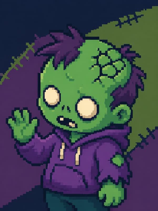 Pocket Zombies watch face artwork
