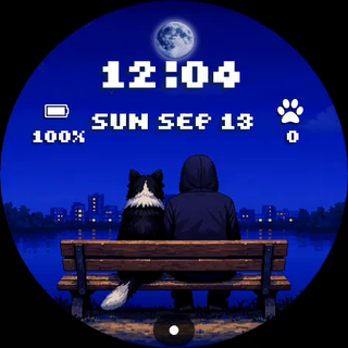 Pixel Pet watch face