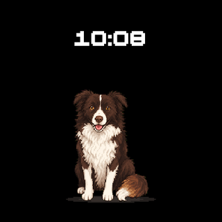 Pixel Lady watch face